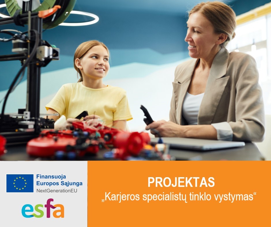 Read more about the article Projektas „Karjeros specialistų tinklo vystymas“